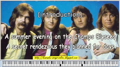 Ill Meet You At Midnight in the style of Smokie karaoke version
