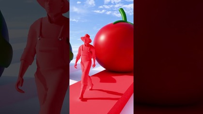 Learn colors and vegetables with farmer