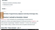 Desperacja polskiego rządu.  Zabójcze nowotwory i zakrzepica po szczepionce kowid zwalane na witamin