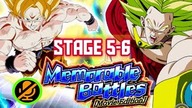 MEMORABLE BATTLES MOVIE EDITION STAGE 5, 6 FULL FIGHT NO ITEM RAINBOW TEAM DOKKAN BATTLE