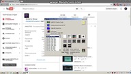 Watching a YouTube video with the 320x240 resolution.