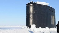 14. 12.  2022 Tajny atomowy okręt podwodny Marynarki Wojennej Stan&oacute;w Zjednoczonych przebija s