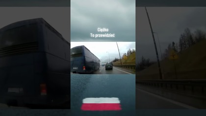 Nie widział ich sekundy od tragedii! #polskiedrogi #wypadek #danger