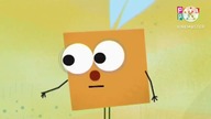 The Donut World (Los Bunuelos) Orange Rabbit Square chasing with the Chain Chomp Scene (ft.  Green P