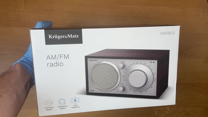 UNBOXING: Radio z pokrętłem Kruger&Matz KM0823