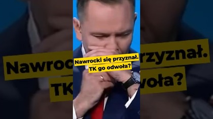 Nawrocki się przyznał.  TK go odwoła? #Nawrocki #Batyr #snus #uzależnienie #rezydent #polityka