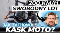 Jak zachowa się Schuberth S3 przy 200 km/h i skoku z 4000 metrów?