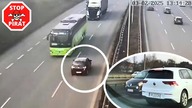 Jazda pod prąd zakończona zgłoszeniem i zatrzymaniem kierującego z DTŚ.  STOP PIRAT