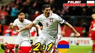 Polska 2:1 Armenia Elm.  MŚ 2018, skrót meczu, Polski komentarz HD