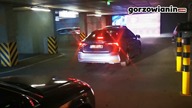 Ogromny korek przy wyjeździe z Nova Park