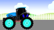 Monster Truck Tractor | Fairy Monster Trucks | Auta Bajki Dla Dzieci
