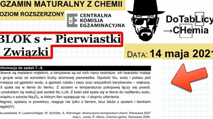 Litowce są metalami miękkimi, a berylowce są od nich nieco twardsze ZADANIE 7, 8, 9 CKE 2021 MAJ METALE, NIEMETALE