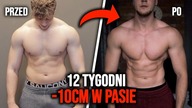 90 DNI TRANSFORMACJA | Zrzuciłem 10cm w pasie w 12 TYGODNI