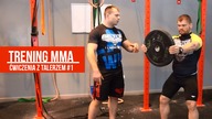 Trening MMA - Ćwiczenie z talerzem #1
