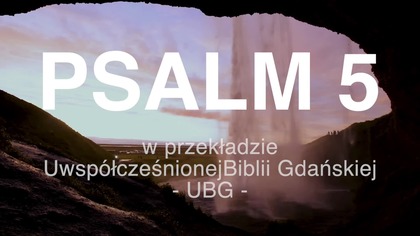 Psalm 5 wersja 1