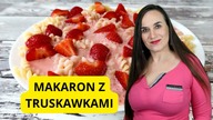 Makaron z truskawkami