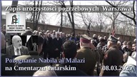 (2) Pożegnanie Nabila Al Malazi na Muzułmańskim Cmentarzu Tatarskim, relacja z pogrzebu - 08. 03. 20