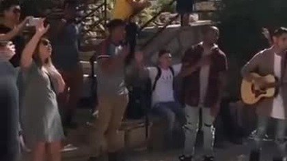 Worship At The Tomb Of Jesus