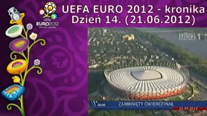 Mistrzostwa Europy 2012 - kronika - dzień 14.  (21. 06. 2012)