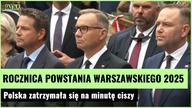 Hołd dla Powstańców.  Prezydent Duda na Powązkach w Godzinę W