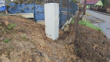 #352 Koryguję linię wjazdu na posesję!