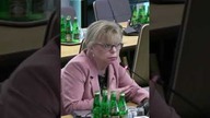 Mejza krzyczy na komisji śledczej