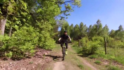 Wyjazd do Koronowa - nie jedziemy popularną drogą rowerową
