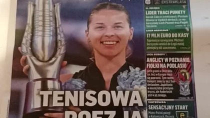 Maja Chwalińska wygrywa turniej WTA 1000 Wuhan Open! Tenisowa Poezja! Okładka Przeglądu Sportowego!