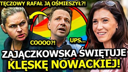 EWA ZAJĄCZKOWSKA ŚWIĘTUJĘ KOMPROMITACJĘ NOWACKIEJ I TRZASKOWSKIEGO! TE ICH FIKOŁKI TO KOMEDIA!