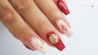 Mix Media nails art / Cuccio