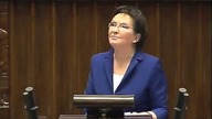 Kopacz podziekowała weteranowi. Rozległy się brawa