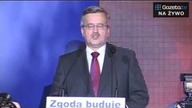 Bronisław Komorowski - Jestem naprawdę szczęśliwy!