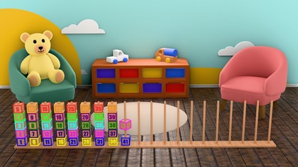 Learning to count from 1 to 100 has never been so colorful and fun! In this educational video song for kids, colorful blocks are stacking on wooden sticks inside a cozy childrens room. This is a perfect way to teach numbers, recognize colors, and build early math skills. The animation is simple, calm, and designed especially for preschoolers and early learners. It supports concentration, cognitive development, and learning through play.