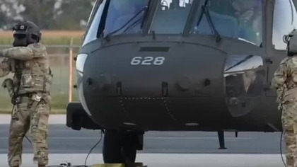 Uśmiech, UH60M Helikopter US Army - inspiracje modelarskie #modelarstwo
