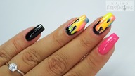 Neon nails art Tutorial step by step / Bluesky
#easynails #neonnails