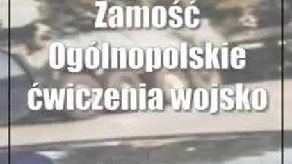 Zamość: Ogólnopolskie ćwiczenia wojskowe pk.  Dragon-24