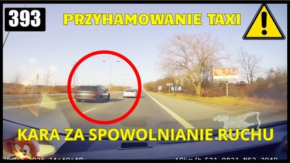 Ukaranie za spowolnianie ruchu