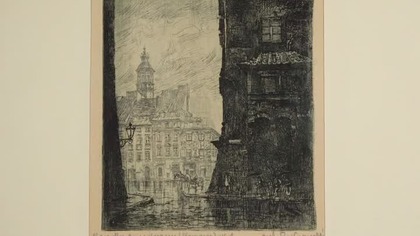 Władysław ZakrzewskiWysogota, dyptyk: Stare Miasto w deszczu i Kamienica pod Okrętem [194344]