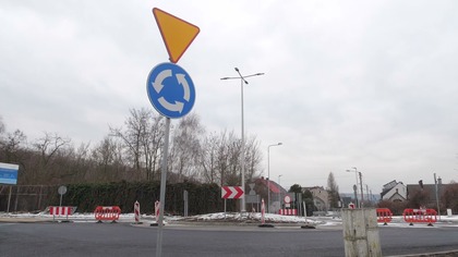 Będą małe poprawki przy rondzie i dopiero puszczą ruch