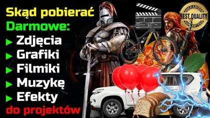 Skąd pobierać darmowe zdjęcia, grafiki, filmiki, muzykę do projektów