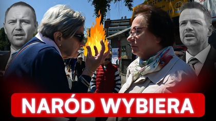 USTAWKA EMERYTÓW.  STARCIE PRZED II TURĄ.  NAWROCKI CZY TRZASKOWSKI?