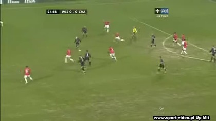 Sezon 2008/2009 21 Kolejka Wisła Kraków - Cracovia 0-1 Sasin