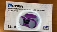 UNBOXING: Różowy radioodtwarzacz z Bluetooth - ELTRA Lila 2