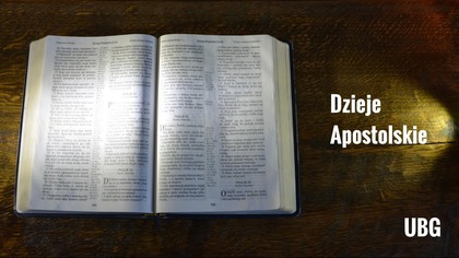 5.  UBG Dzieje Apostolskie
