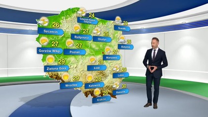 Prognoza pogody na TVN Meteo (24. 08. 2023)