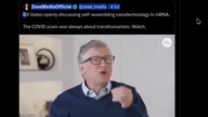 Bill Gates Samo składające się czasteczki w nanotechnologii mRNA