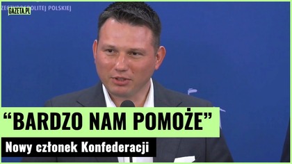 Mentzen ogłosił radosną nowinę.  Nowa twarz w Konfederacji | Gazeta.pl