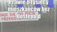 Prawie 8 tysięcy mieszkańców bez dostępu do czystej wody.  Ale to nie legionella