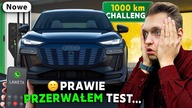1000 KM CHALLENGE NOWYM AUDI Q6 E-TRON!  To się mogło źle skończyć