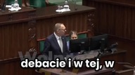JACHIRA PRZERYWA WYSTĄPIENIE KRZYCZĄC SŁAWA UKRAINIE